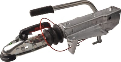AL-KO oplooprem aanhanger - 161S - maximaal trekvermogen: 1600 kg - V-dissel aansluiting - incl. neuswielconsole