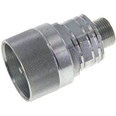 Stalen DN 20 Hydraulische Koppeling Insteeknippel 14 mm S Knelring ISO 14541/8434-1 D M42 x 2