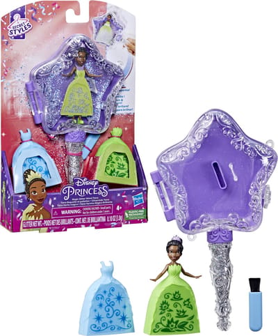 Disney Princess Magic Glitter Tiana speelfiguur