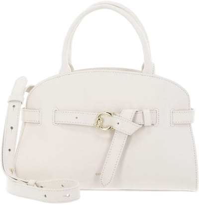 COCCINELLE Leren handtas schoudertas Sabine Handbag Pearl crème