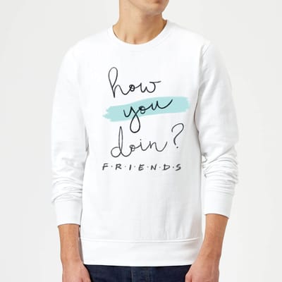 Friends How You Doin? trui - Wit - S