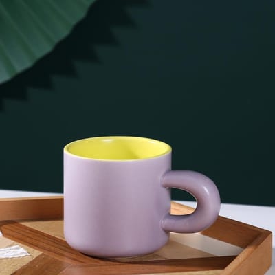 Macaron Keramische Mok Dopamine Koppel Waterbeker Eenvoudige Mok Huishoudelijke Koffiekop Event Cadeau Souvenir 360ML [Color box 60/box]