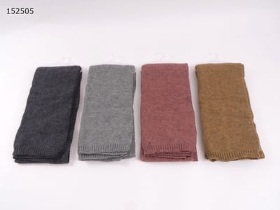 Warme sjaal - Lang en warm - Unisex - Donkergrijs