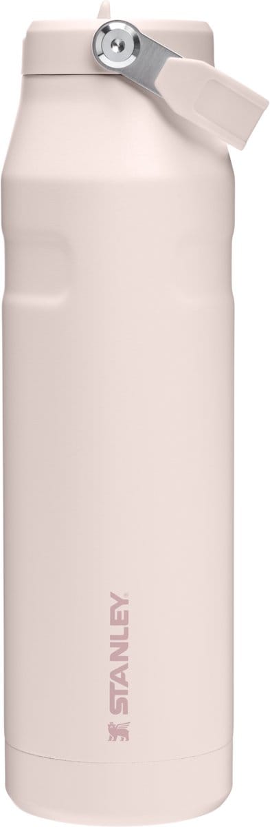 Stanley IceFlow™ Bottle Flip Straw 2.0 - 1.06L Rose Quartz waterfles met uitstekende isolatie en lekvrij ontwerp