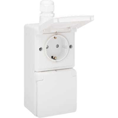 Niko New Hydro Wandcontactdoos (WCD-schakelmateriaal) - 701-37842