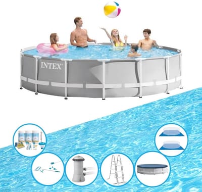 Intex Zwembad Prism Frame - Inclusief accessoires - 427x107 cm