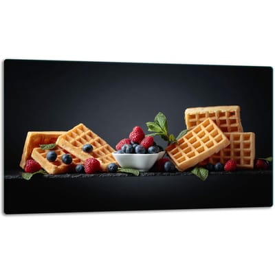 TMK ArtDeko - Glas Snijplank - 52x30 cm - Inductiekookplaat