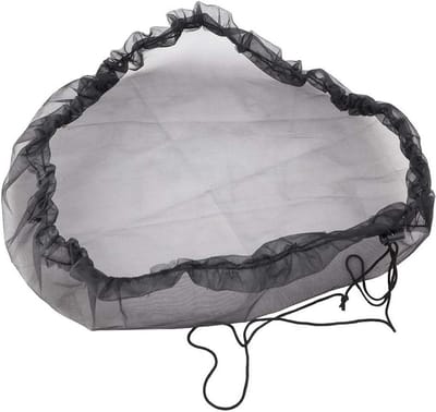 Regenton Net - Tonnet Tonbescherming - Tuinonderhoud - Fijnmazig gaas - 374 inch - Zwart