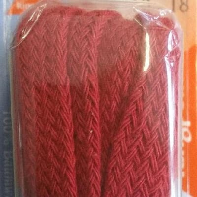 8 - 9 mm x 150 cm rood platte Sportschoenveters Ringpoint 63