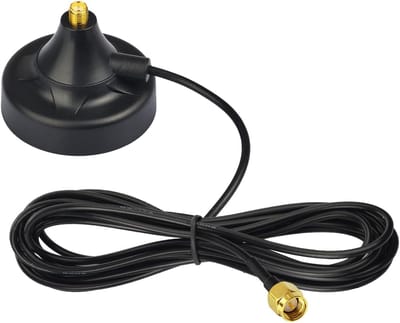 Netwerk Antenne - Versterker Kabel - Verbeter Signaal - Magnetische Basis - 3 Meter Lengte