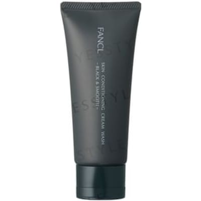 Fancl - Skin Conditioning Cream Wash Black & Smooth 90g