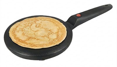 Homestar Elektrische Pancake Maker, Pannenkoeken Maker & Crêpes Maker incl. Mengkom & Garde - 20cm - 700W