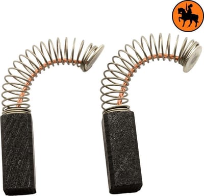 Koolborstelset voor Casals Schuurmachine 2T10 - 6,4x6,4x15mm