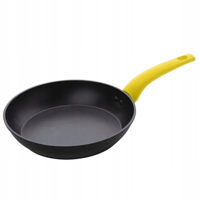 Florina Fun Aluminium Koekenpan 24cm Geel