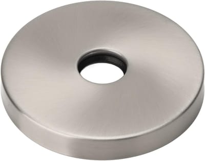 Inovra Plus - Douchearmflens Roestvrijstaal | Doucheflens Met Grote Diameter | Duurzame Doucherozet | Voor G1/2in Pijpvervanging | Geborsteld Roestvrijstaal | Badkamer Accessoires