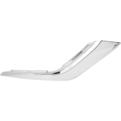 Pare-chocs avant Garniture inférieure Protecteur Élégant Robuste Pare-chocs avant Moulure chromée Remplacement pour Mitsubishi Outlander Right white