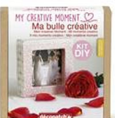 Decopatch My Creative Moment DIY pakket fotolijst en opbergdoosje.
