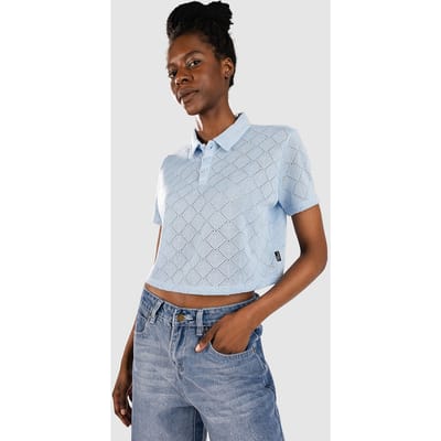 Blue Tomato Knitted Polo blauw