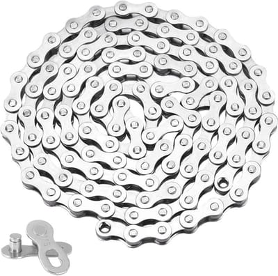 Cosensi- Fiets Ketting 11-speed - 116 Links - Staal - 1/2 x 11/128 Inch - Kettingverbinder - 150 cm lengte - Galvanized Zilver - Fietsketting