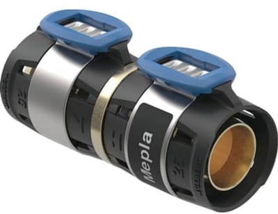 Geberit FlowFit overgang op Geberit Mepla, DN 65, 620.097.00.1