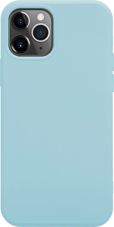 ShieldCase Pantone siliconen hoesje geschikt voor Apple iPhone 12 Pro Max - silicone case - optimale bescherming - backcover - blauw