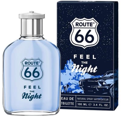 ROUTE 66 - Feel the Night Eau de Toilette Natural Spray - 100 ml - Heren eau de toilette