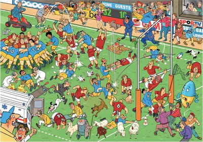 Goliath That's Life Puzzel Rugby - #933157 - 1000 stukjes