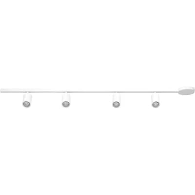 Eglo Easy Track Starterset Wit 4x Spot Tube Gu10 2m