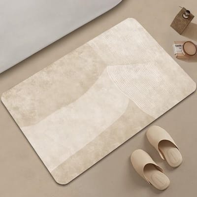Imitatie Diatomeeënaarde Kussen Absorberend Sneldrogend Antislip Mat Toilet Toilet Toilet Badkamer Deur Entree 40*60cm