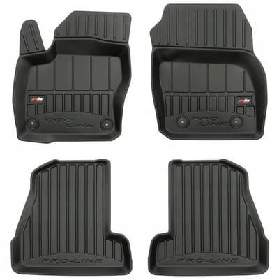 Frogum - 3D Pro-Line - Automatten Set - Geschikt voor FORD Focus Mk3 2010-2018 - 4-delig - Hoge Rand 6cm