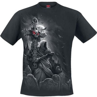 Spiral - Gothic T-shirt - Grave Walker - S tot XXL - voor Mannen - zwart