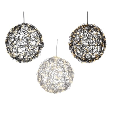 Micro LED bal metaal steady buiten 3ass