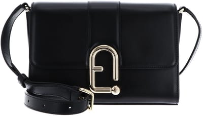 FURLA Leren schoudertas Urban Crossbody Bag Nero zwart