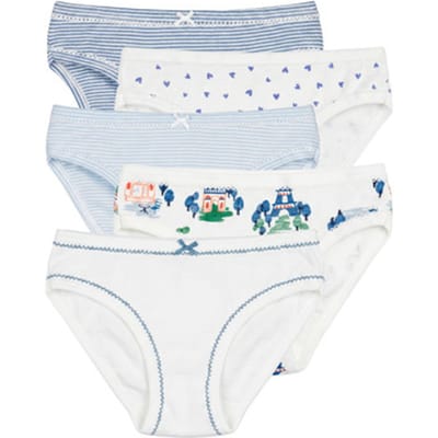 Slips Petit Bateau CULOTTES X 5