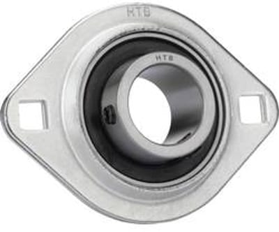 HTB SBPFL 205 Flenslager Plaatstaal Boordiameter 25 mm Gatafstand 76 mm