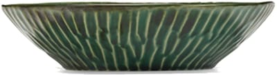SERAX-Pascale Naessens-Verde Lanza - Diepbord Pastabord Ø 22 cm H5.5cm - groen (set van 2)