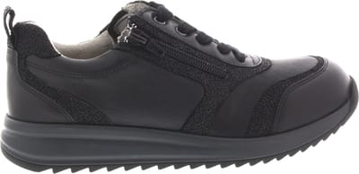 Dames Veterschoenen Nimco Nimco 7000 Jade Lace Black Zwart - Maat 5