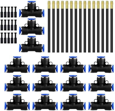 15 Stuks Nevelsproeierringverstelling 20 cm voor Irrigatie, Broeikas en Gazonverzorging