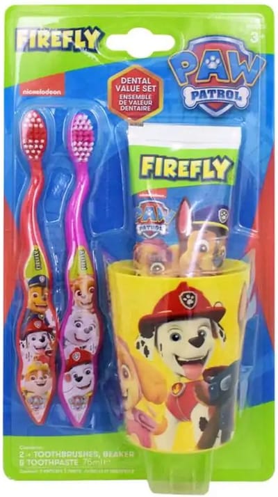 Nickelodeon - Firefly - Paw Patrol - Tandenpoets Set