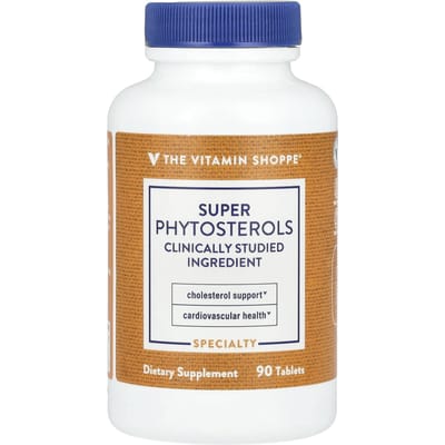 The Vitamin Shoppe, Super Phytosterol, 90 Tabletten