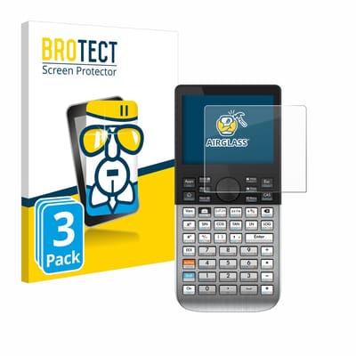 Screenprotector 3 Stuks voor HP Prime Beschermglas transparant