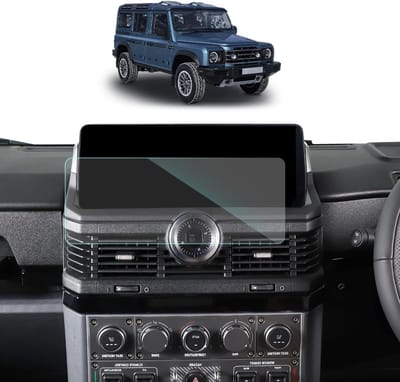 Navigatiescherm Beschermfolie voor Ineos Grenadier 2020-2024 - HD Helder Tempered Glass, Schermbescherming voor Auto, Center Console en Touchscreen