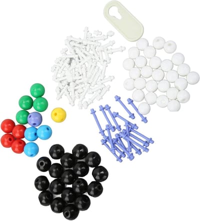 Moleculaire Modelset met 240 Stukken voor Organische Chemie, Ideaal voor Studenten en Docenten in Laboratoriumonderwijs