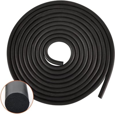 Ronde EPDM Dichtingskoord 6 mm x 5 m voor Vullingen van Voegen, Dichtingen voor Ramen, Deuren en Muren
