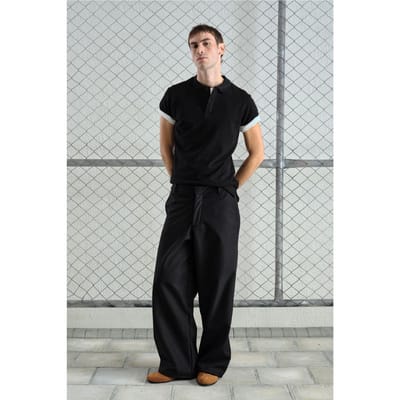 Baggy Fit Wijde Pantalon met Zak