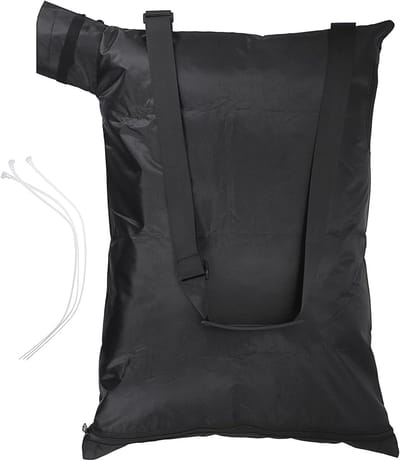 Universele Bladzuiger Zak - 420D Oxford, 90L Capaciteit voor Tuinbladeren, Geschikt voor Meeste Bladzuigers en Mulchers, Ideaal voor Afvalverwerking en Tuinonderhoud