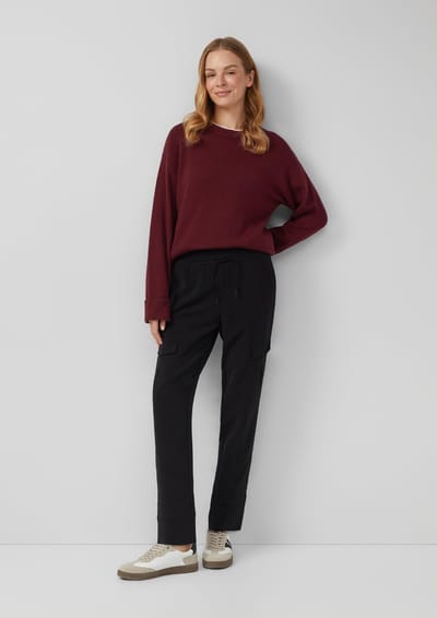 7/8 Broek met Decoratieve Cargo Zakjes en Simson Voor Vrouwen s.Oliver