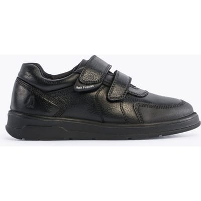 RYAN Jongens Leren School schoenen Zwart