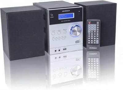 Stereo-installatie met AUX, Bluetooth, CD, DAB+, FM, USB en batterijoplaadfunctie