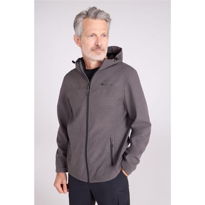 Mountain Warehouse Heren Reykjavik Softshell Windproof Jas (Donkerbruin)